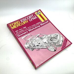 Ford Escort Mercury‎ Lynx 1981-1988 Haynes Owners Workshop Manual All Models